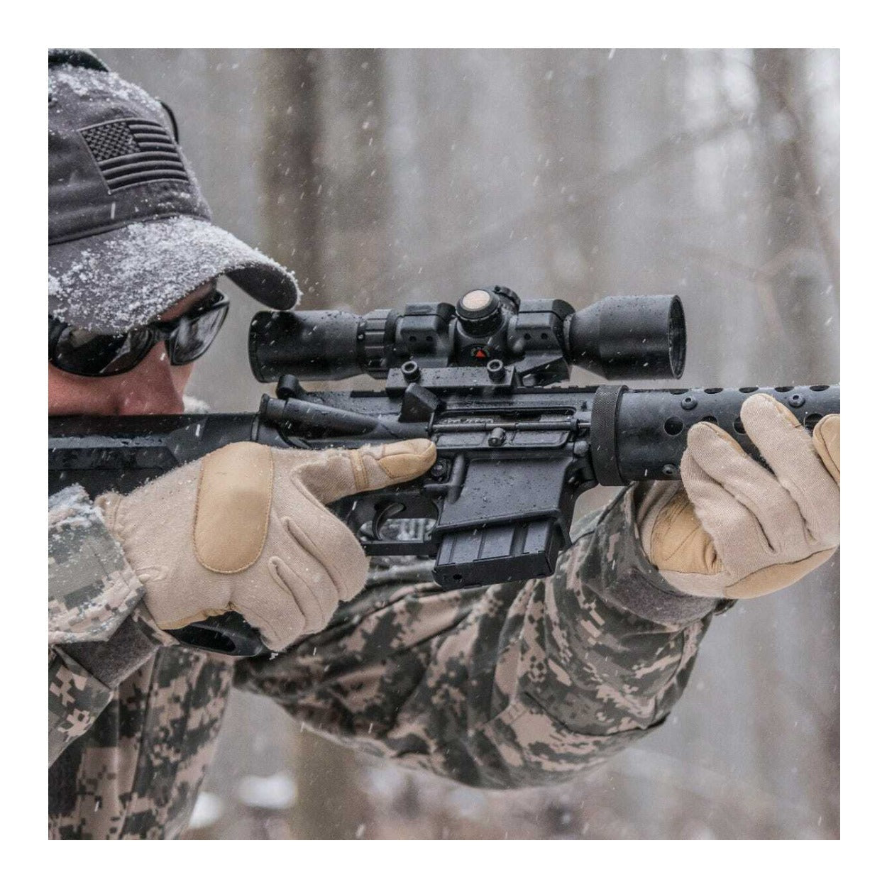 TruGlo Tru-Brite 30 Series 3-9x42 Dual-Color Illuminated Reticle Riflescope