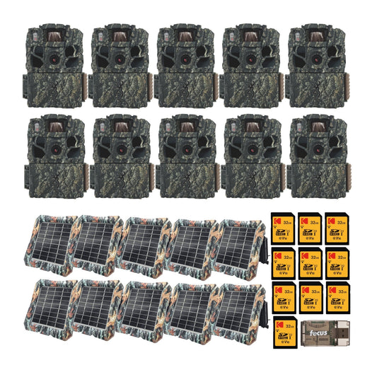 Browning Trail Camera Dark Ops FHDR 40MP Trail Camera (10-Pack) Bundle