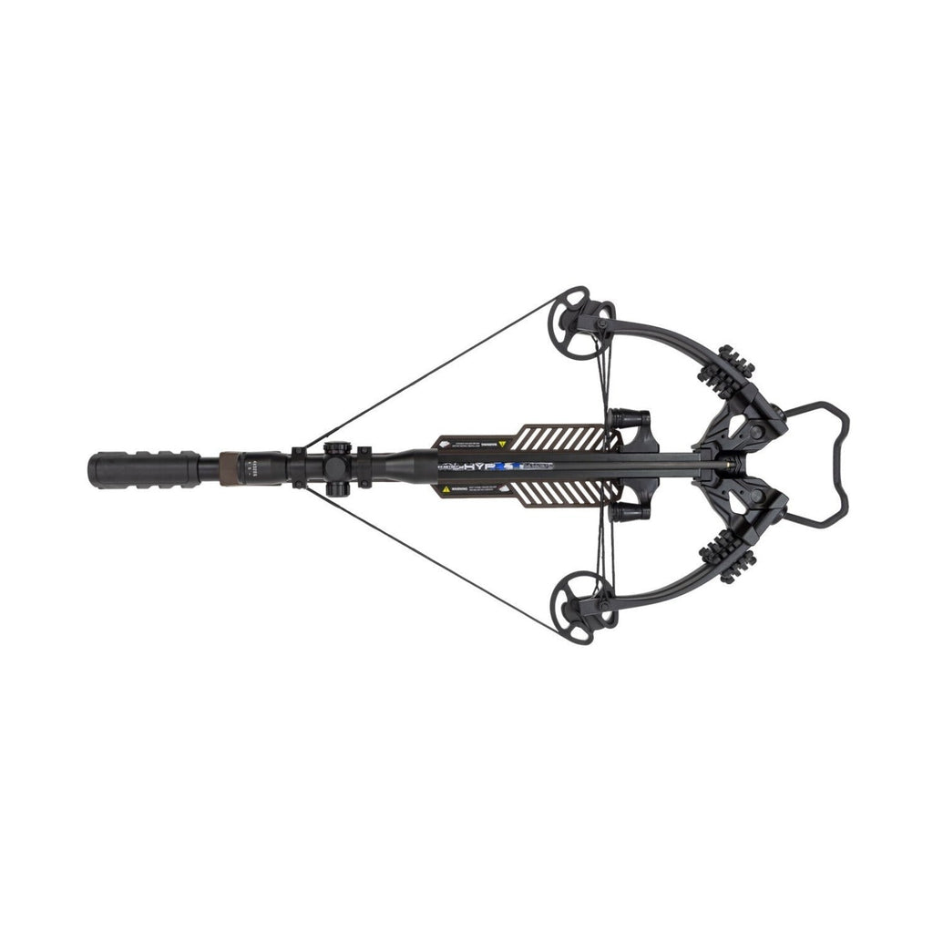 Killer Instinct Rapid 420 Crossbow with Crank and Broadheads Bundle