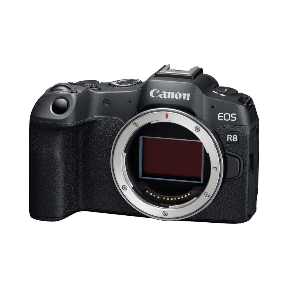 Canon EOS R8 Mirrorless Camera with Cropping Guide Firmware Bundle