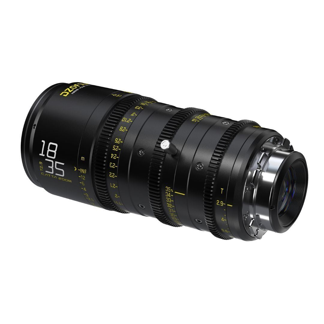 DZOFilm Catta Ace FF 18-35mm T2.9-22 Cine Zoom Lens for PL and EF Mounts with 16-Blade Iris (Black)