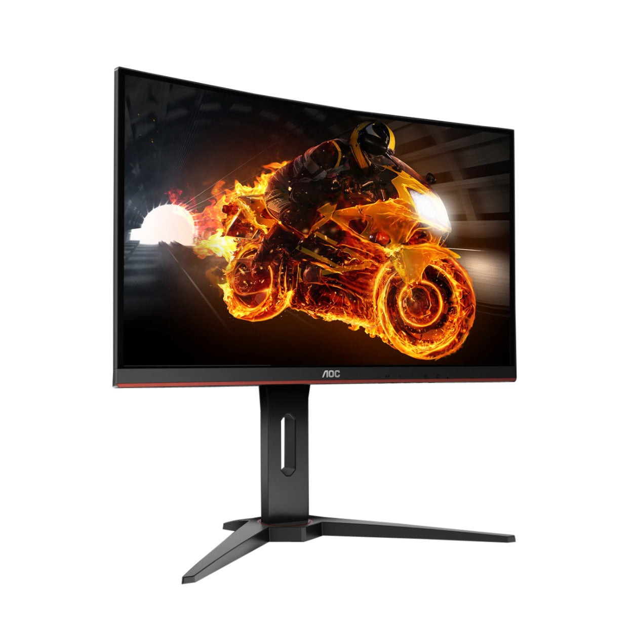 AOC C27G1 27" Curved Gaming Monitor, Full HD, 144Hz, FreeSync, HDMI/DP/VGA (Certified Refurbished)