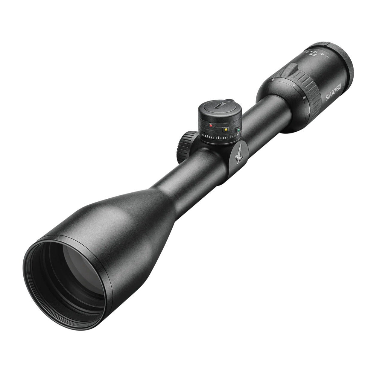 SWAROVSKI OPTIK Z5 2.4 to 12x50 BT Riflescope with 4W Reticle (Matte Black)