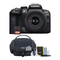Canon EOS R10 Mirrorless Camera with RF-S 18-45mm Lens Kit and Accessories