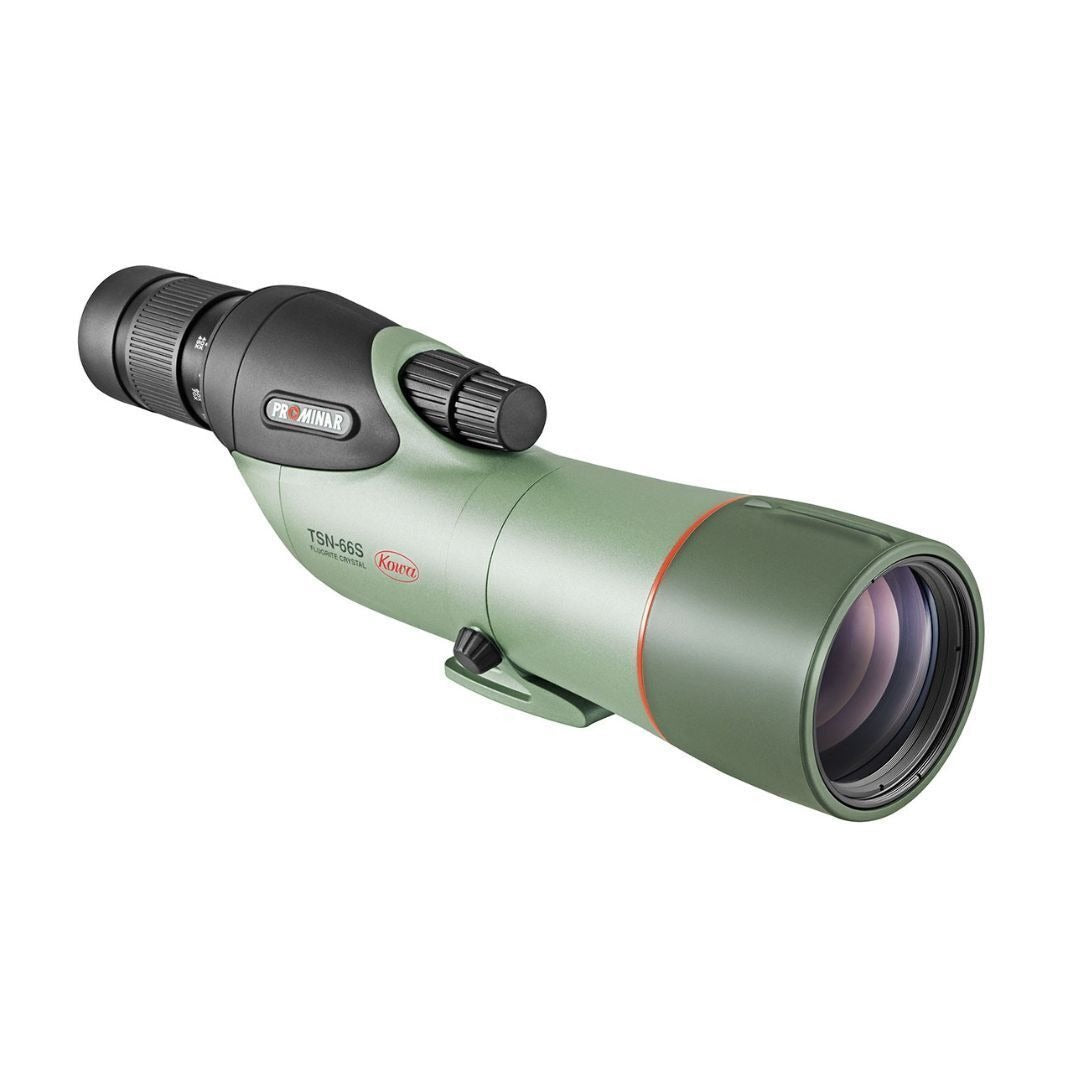 Kowa TSN-66 PROMINAR 66mm 25-60x Straight Zoom Pure Fluorite Scope Kit with TE-11WZ II Zoom Eyepiece