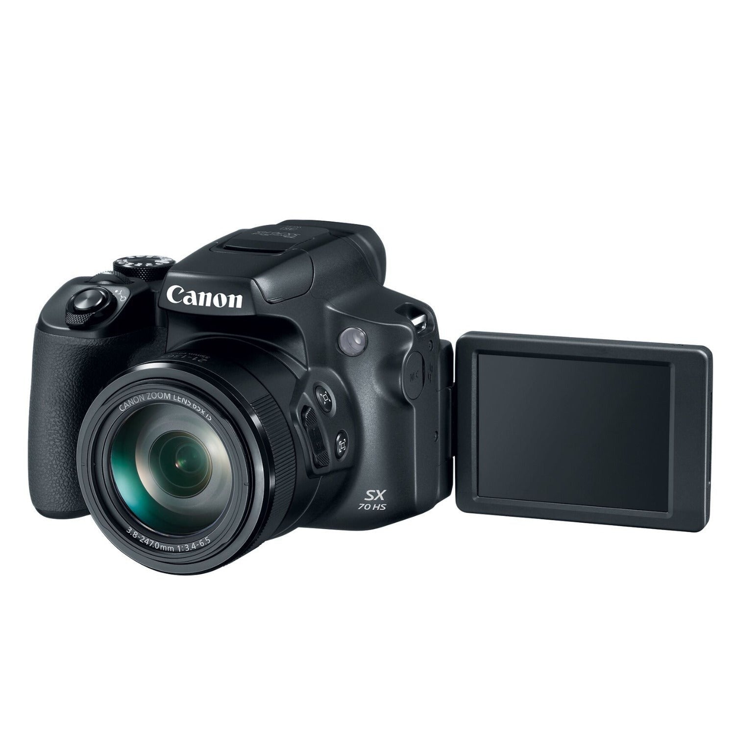 Canon PowerShot SX70 HS Long Zoom Digital Camera with 64GB SD Card Bundle
