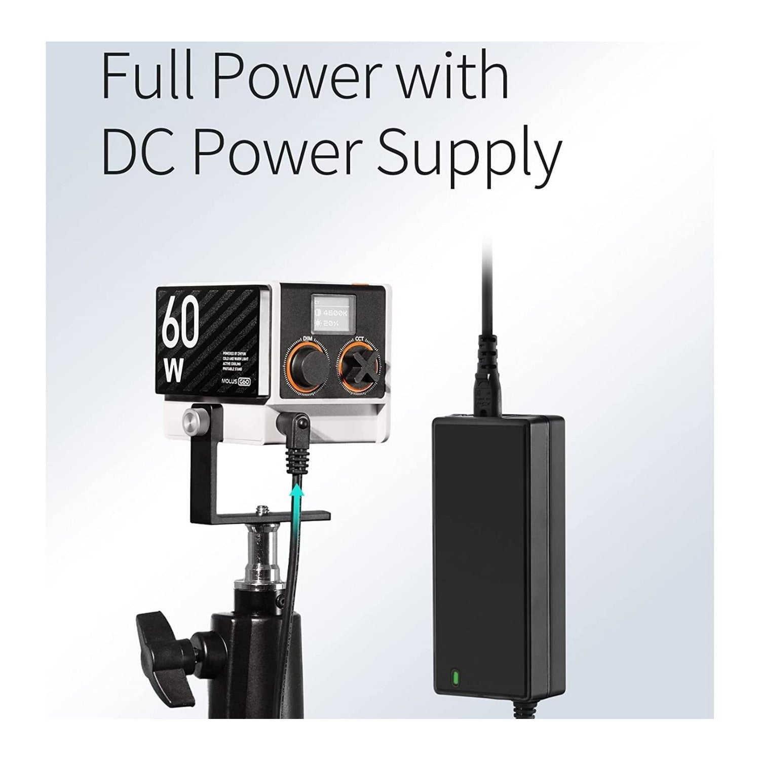 Zhiyun MOLUS G60 Bi-Color Pocket COB Monolight (Combo Kit)