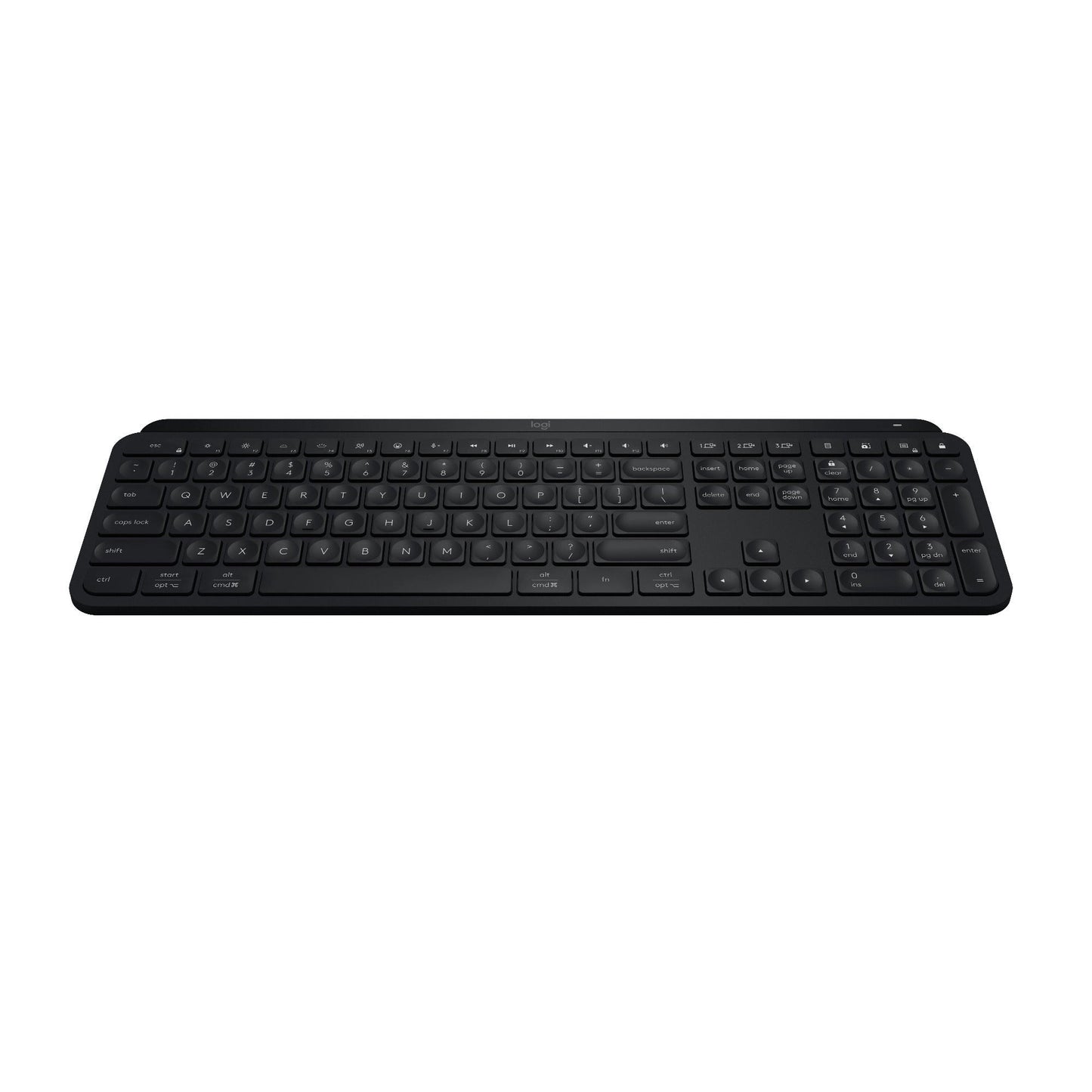 Logitech MX Keys S Wireless Keyboard with Smart Actions Shortcuts (Black) Bundle