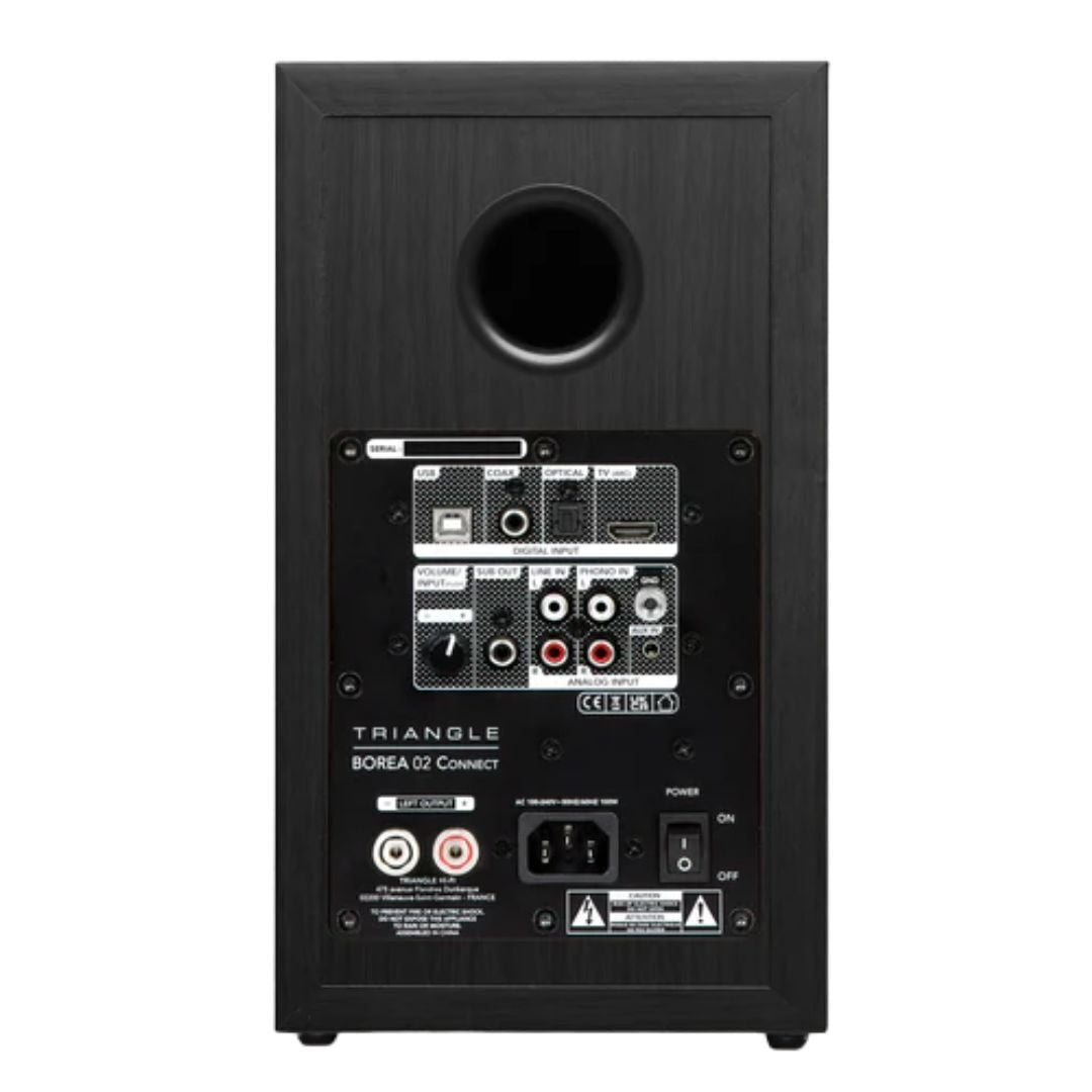 Triangle Borea BR02 Active Bluetooth Speaker Pair (Black Ash) (Used)