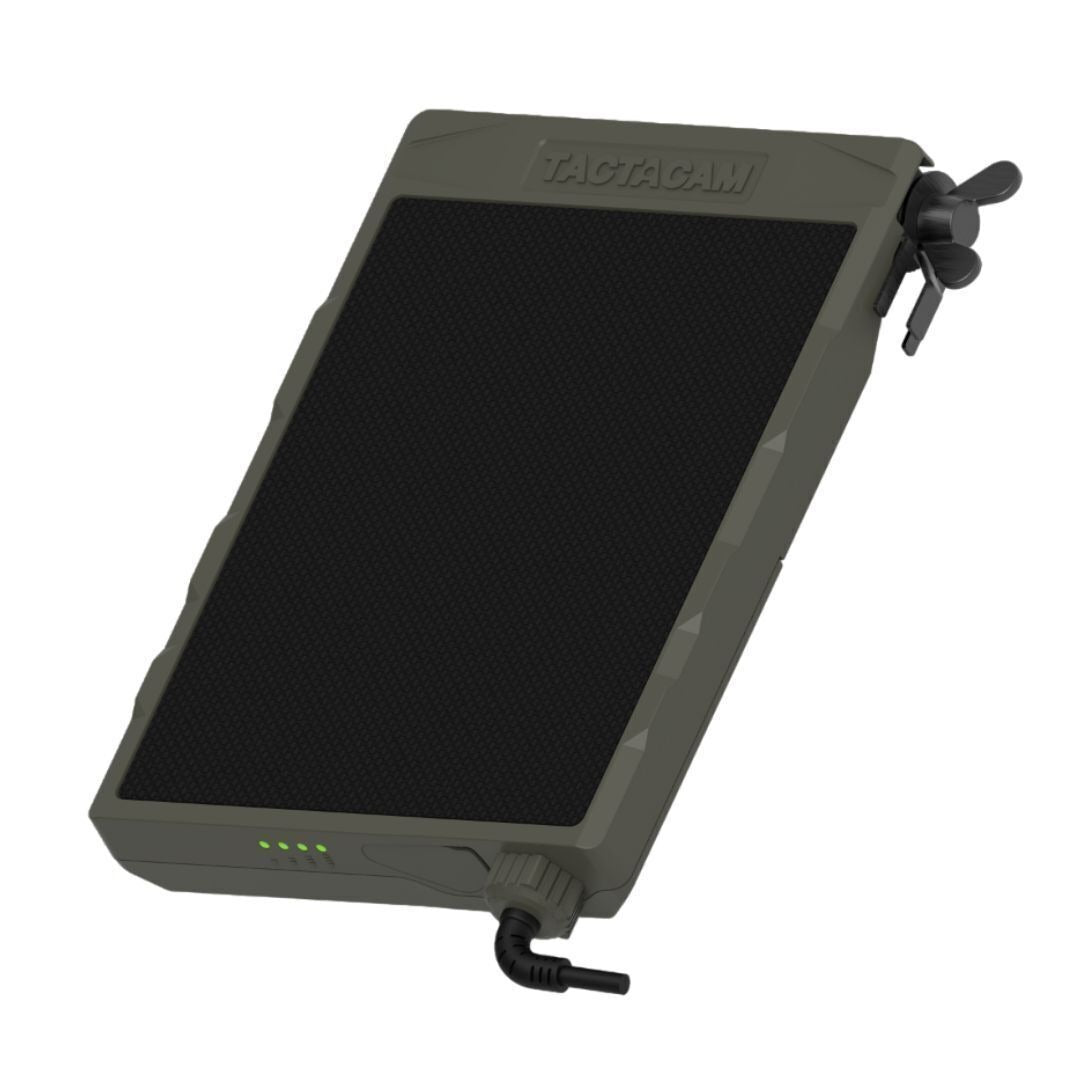 TACTACAM Solar Panel for Defend Cellular Security Camera with Built-In 5200mAh Battery