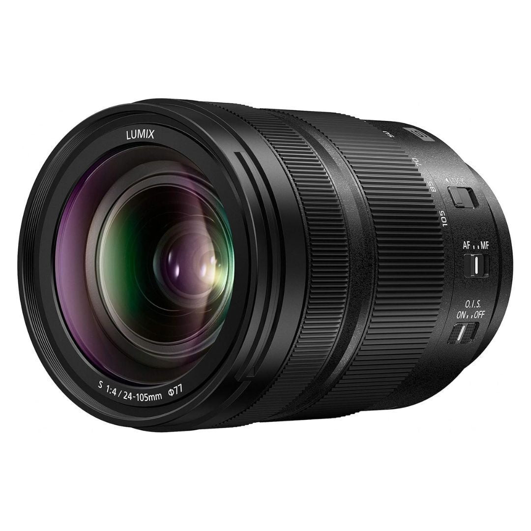 Panasonic Lumix S 24-105mm f/4 Macro O.I.S. Lens, L-Mount (Certified Refurbished)