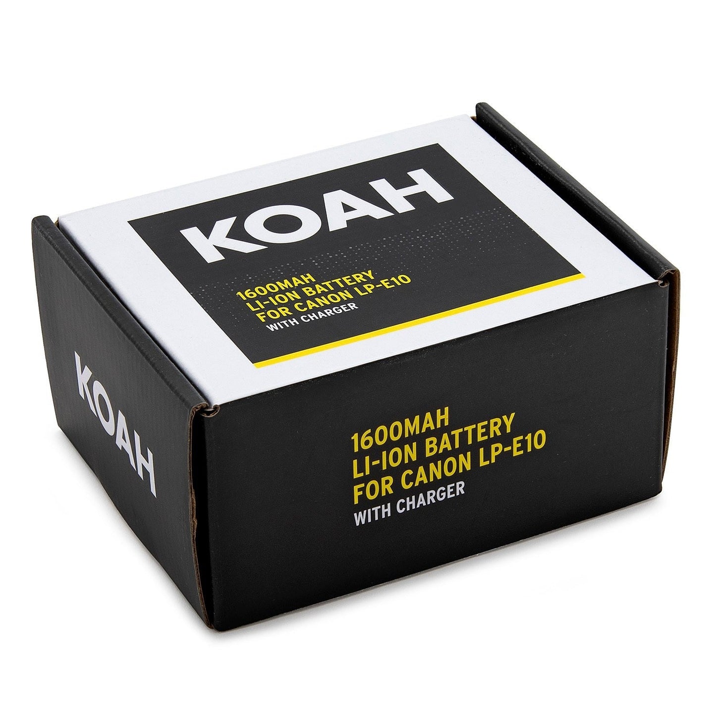 Koah PRO Canon LP-E10 Rechargeable Replacement 1600mAh Battery and Charger