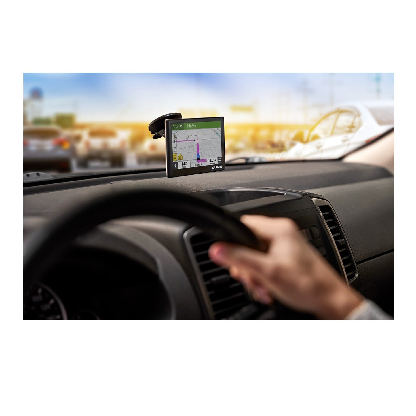 Garmin Drive 53 & Traffic GPS Navigator With Kratos Power 36W 2-Port Car Charger Bundle