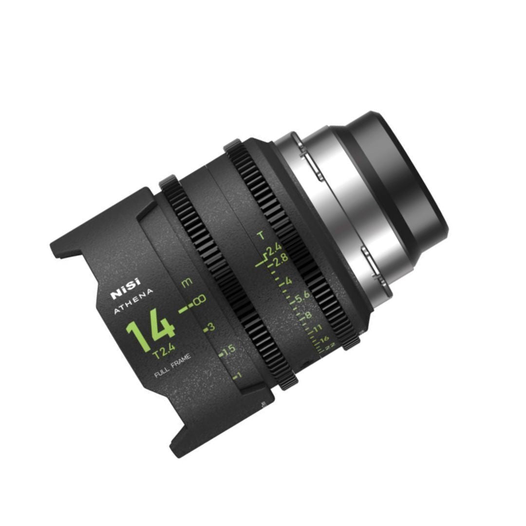 NiSi 14mm ATHENA PRIME Full Frame Cinema Lens T2.4 with Fluorescent Focal Scale (PL Mount)