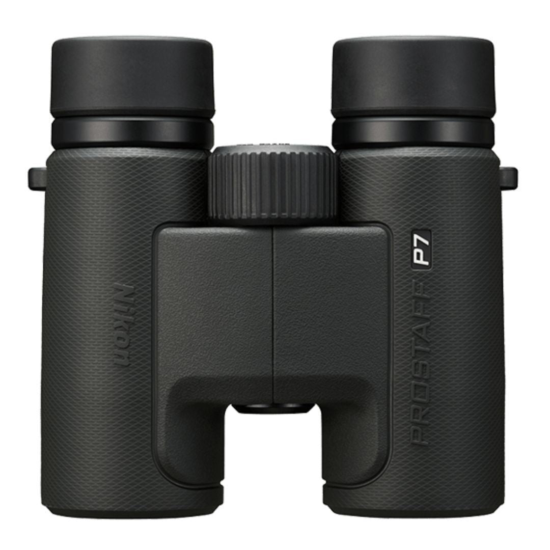Nikon PROSTAFF P7 8x30 Waterproof Binoculars, Non-Stick Coating (Black) (Certified Refurbished)