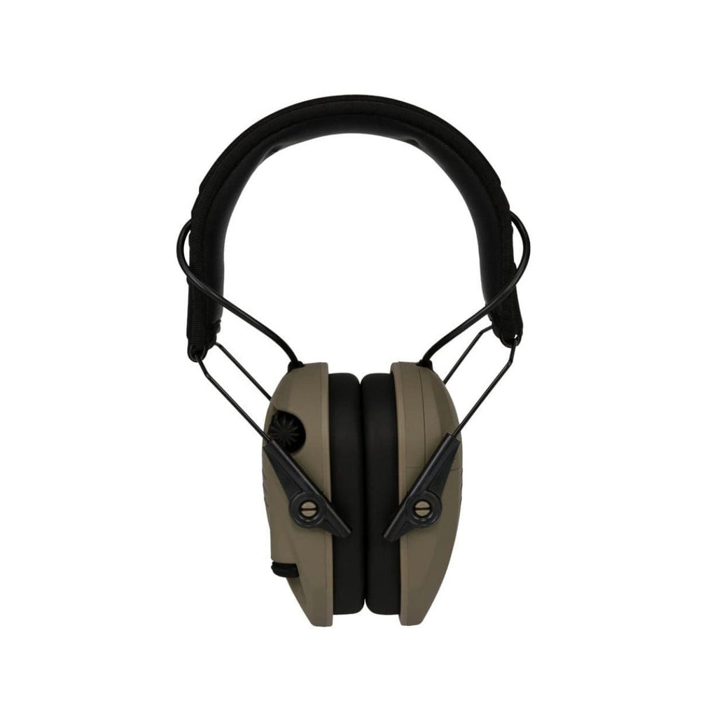 Walker's Razor Slim Molon Labe Electronic Earmuffs (FDE) with Case Bundle