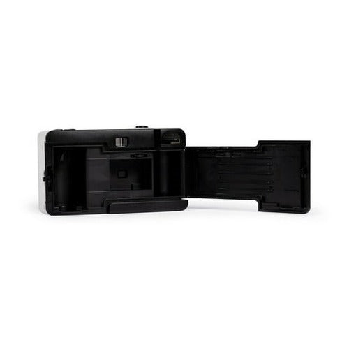 Ilford Sprite 35-II Reusable/Reloadable 35mm Analog Film Camera (Silver & Teal)