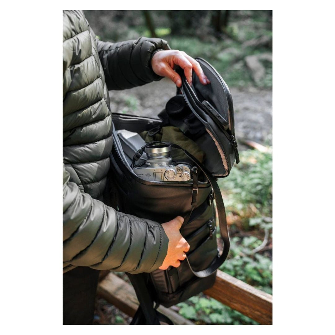 Nanuk N-PVD 35L Backpack with Double-Layered Foam Body for Cameras, Drones, and Accessories (Black)