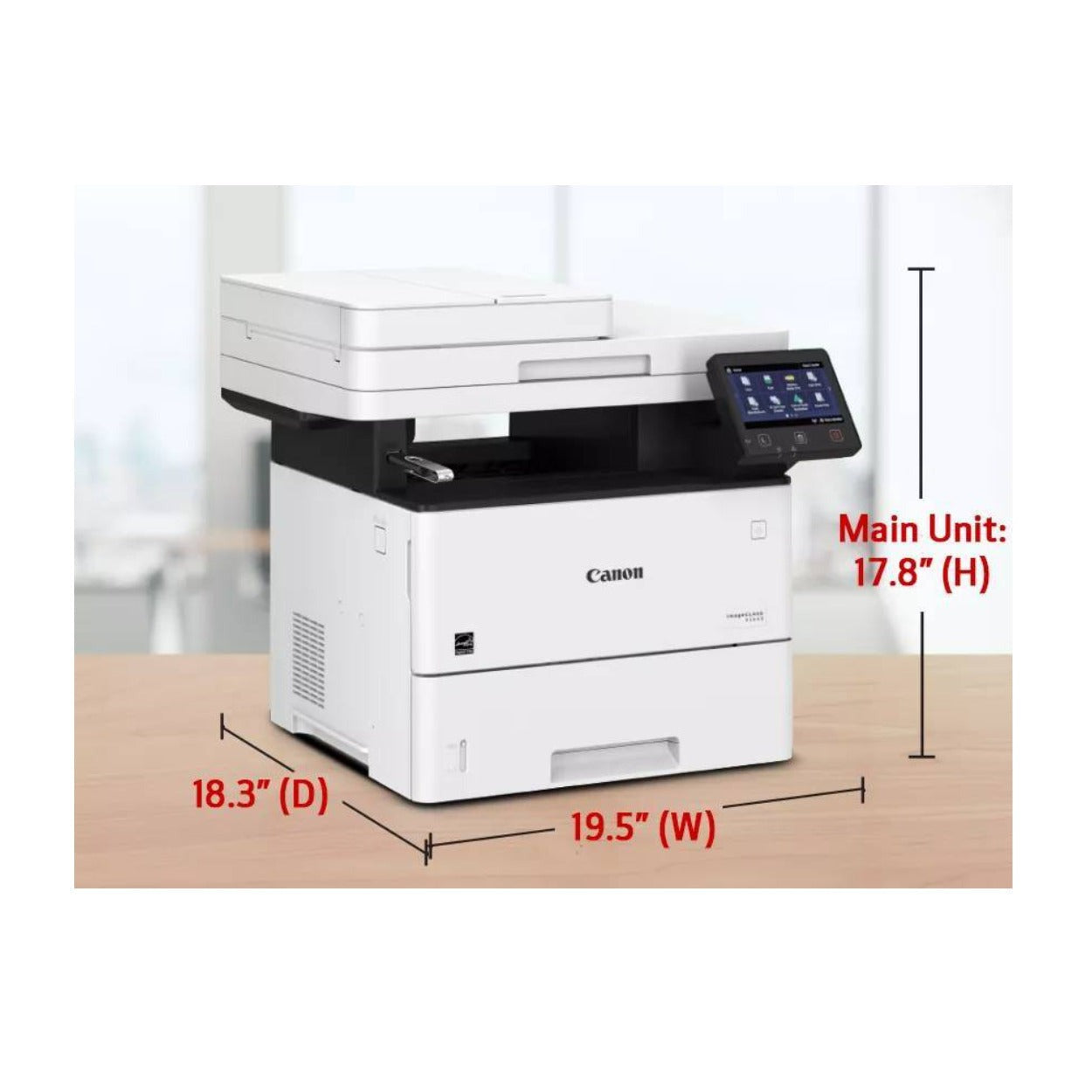 Canon imageCLASS D1620 Duplex Laser Printer (Used)