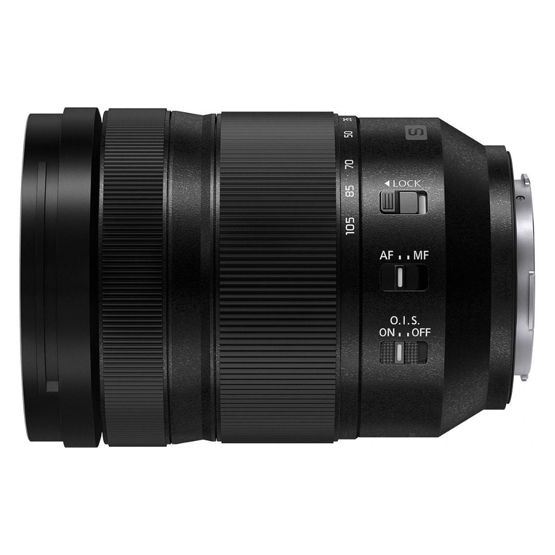 Panasonic Lumix S 24-105mm f/4 Macro O.I.S. Lens, L-Mount (Certified Refurbished)