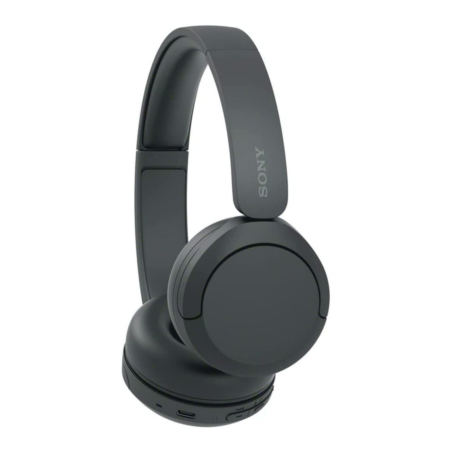Sony WH-CH520 Bluetooth On-Ear Headphones (Black) with Sony EX15 Earbuds