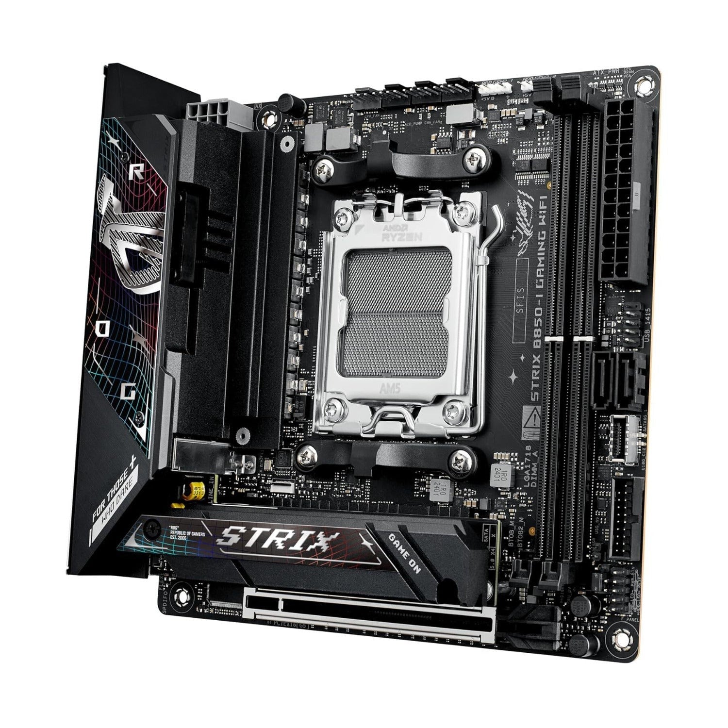 ASUS ROG Strix B850-I Gaming AMD B850 Mini-ITX Motherboard with Power Stages