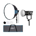 Nanlite Forza 300B II Spotlight with Nanlite Rapid 90 Parabolic Softbox Bundle