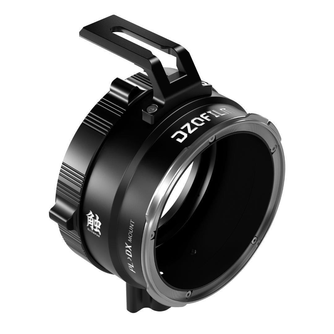 DZOFilm Octopus Adapter for PL-Mount Lens to DJI Ronin 4D Mount with Active-Locking System (Black)