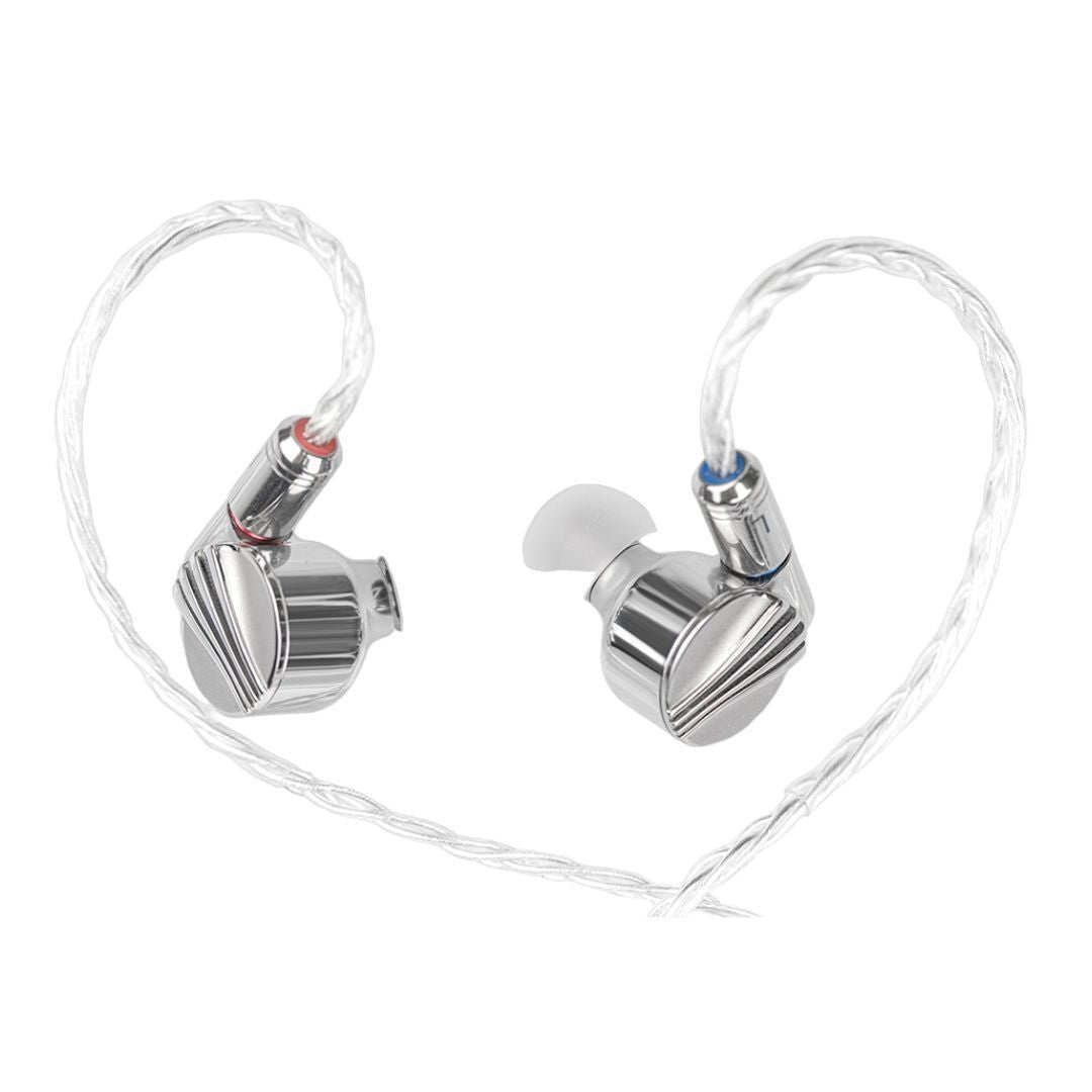 FiiO FD5 Dynamic In-Ear Monitor Earphones with Beryllium DLC Driver and Semi-Open Acoustic Design