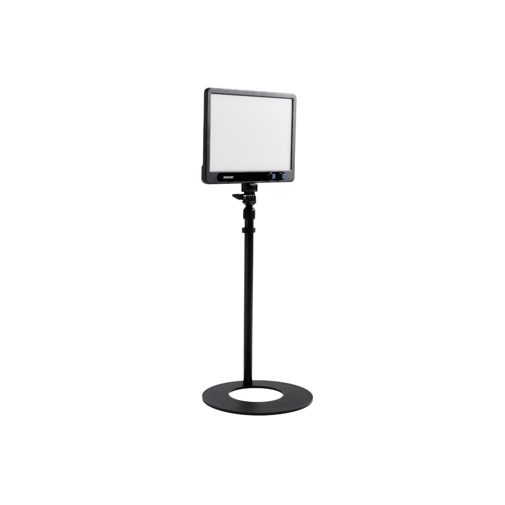 Amaran Verge Edge-Lit LED Panel Light Flicker-Free(Charcoal, US) with Base Stand