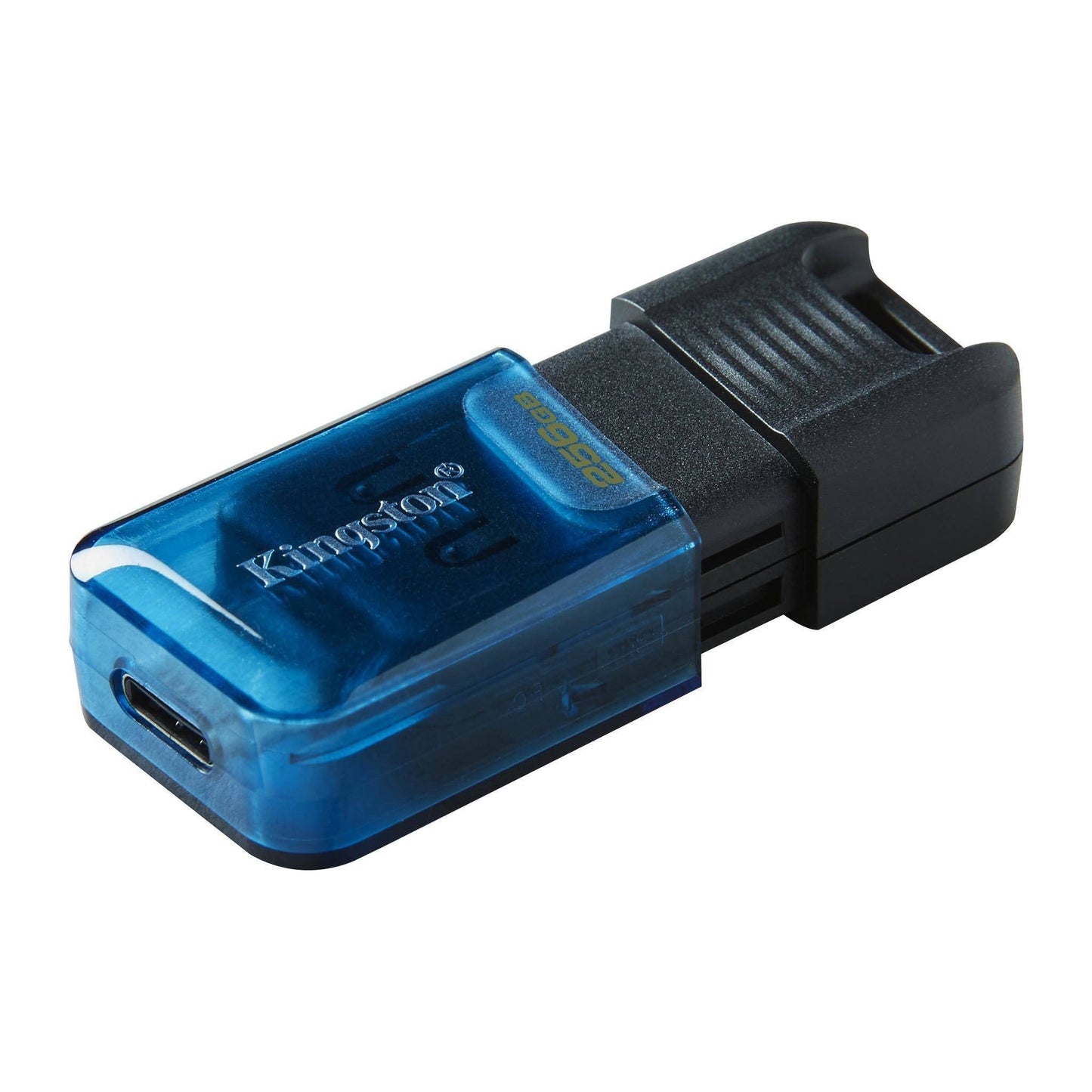 Kingstone 256GB DataTraveler 80 M Flash Drive for USB Type-C Devices with Up To 200MB/s Read Speed