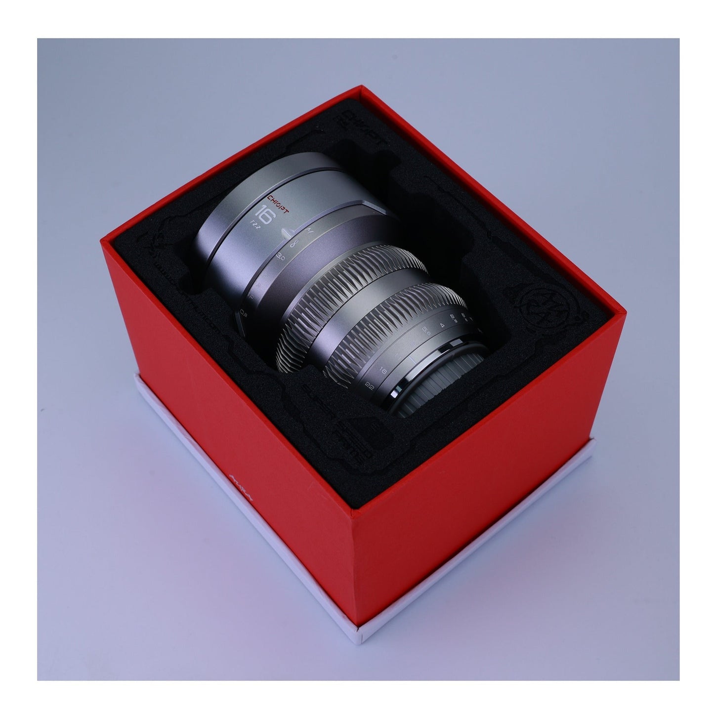 CHIOPT AURA 16mm T2.2 Cinema Lens (Leica L-Mount) Full-Frame with Cine Prime and Manual Focus