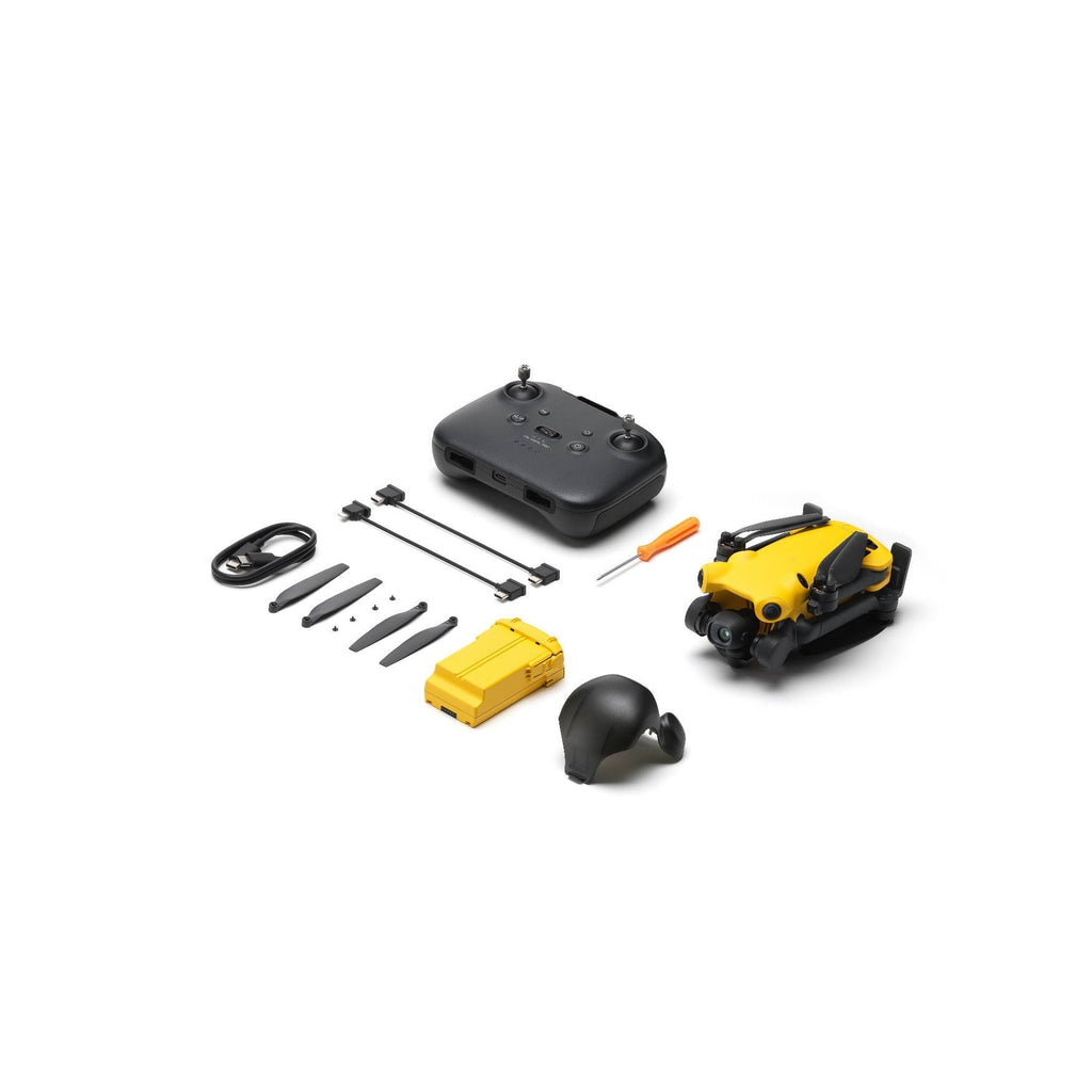 SKYROVER X1 48MP 4K Camera Drone with 32-Min Flight Time (Yellow)