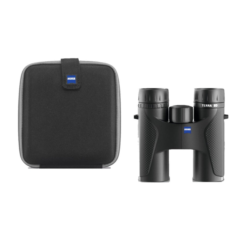 Zeiss 10x32 Terra ED Binoculars (Black) & Zeiss Cleaning Kit Bundle
