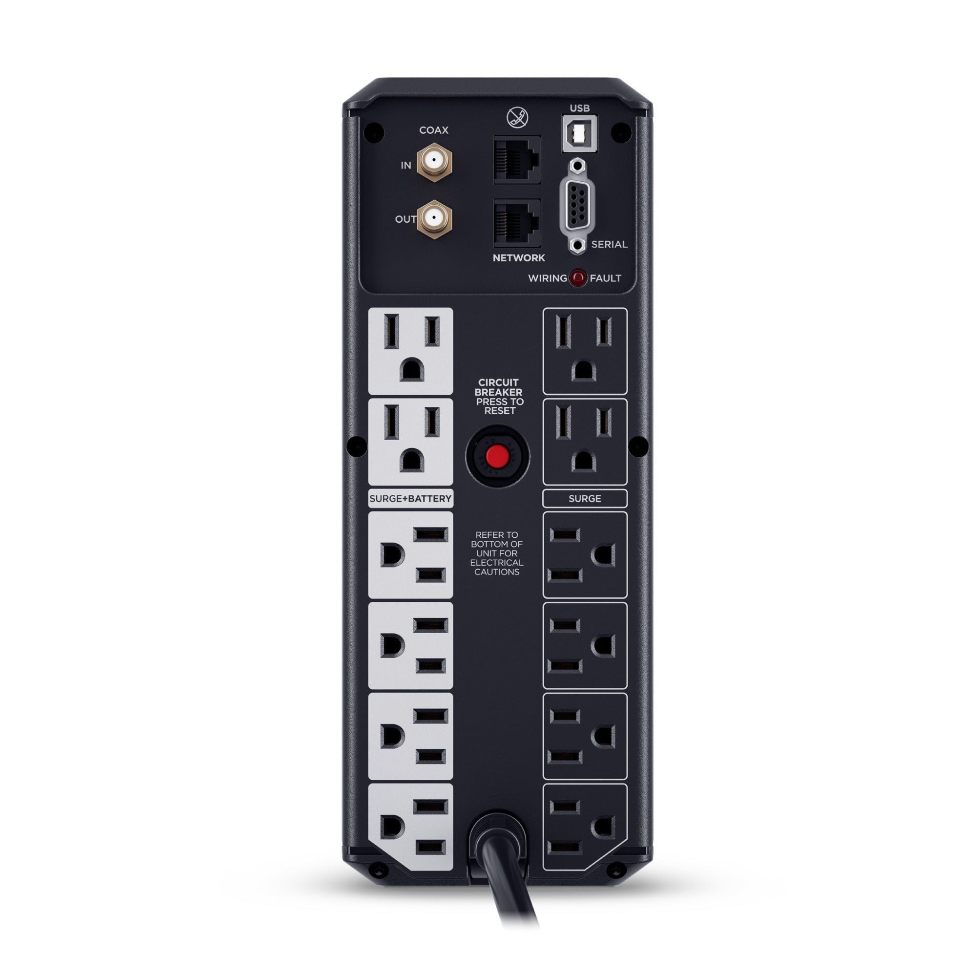 CyberPower CP1500AVRLCD3 Mini Tower UPS Battery Backup and Surge Protector
