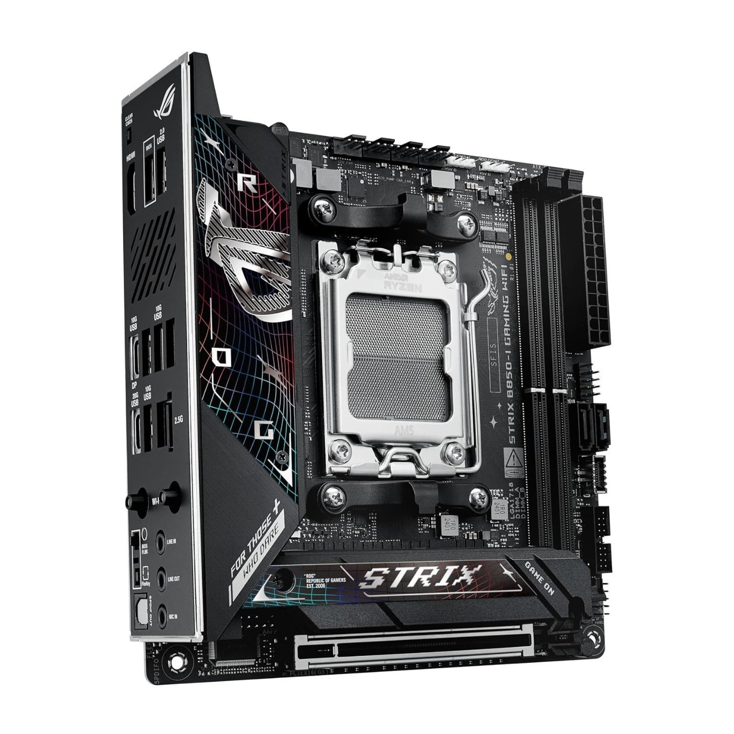 ASUS ROG Strix B850-I Gaming AMD B850 Mini-ITX Motherboard with Power Stages