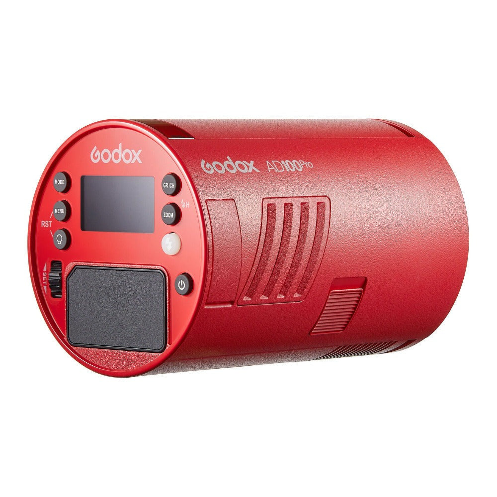 Godox AD100pro Pocket Flash (Red)