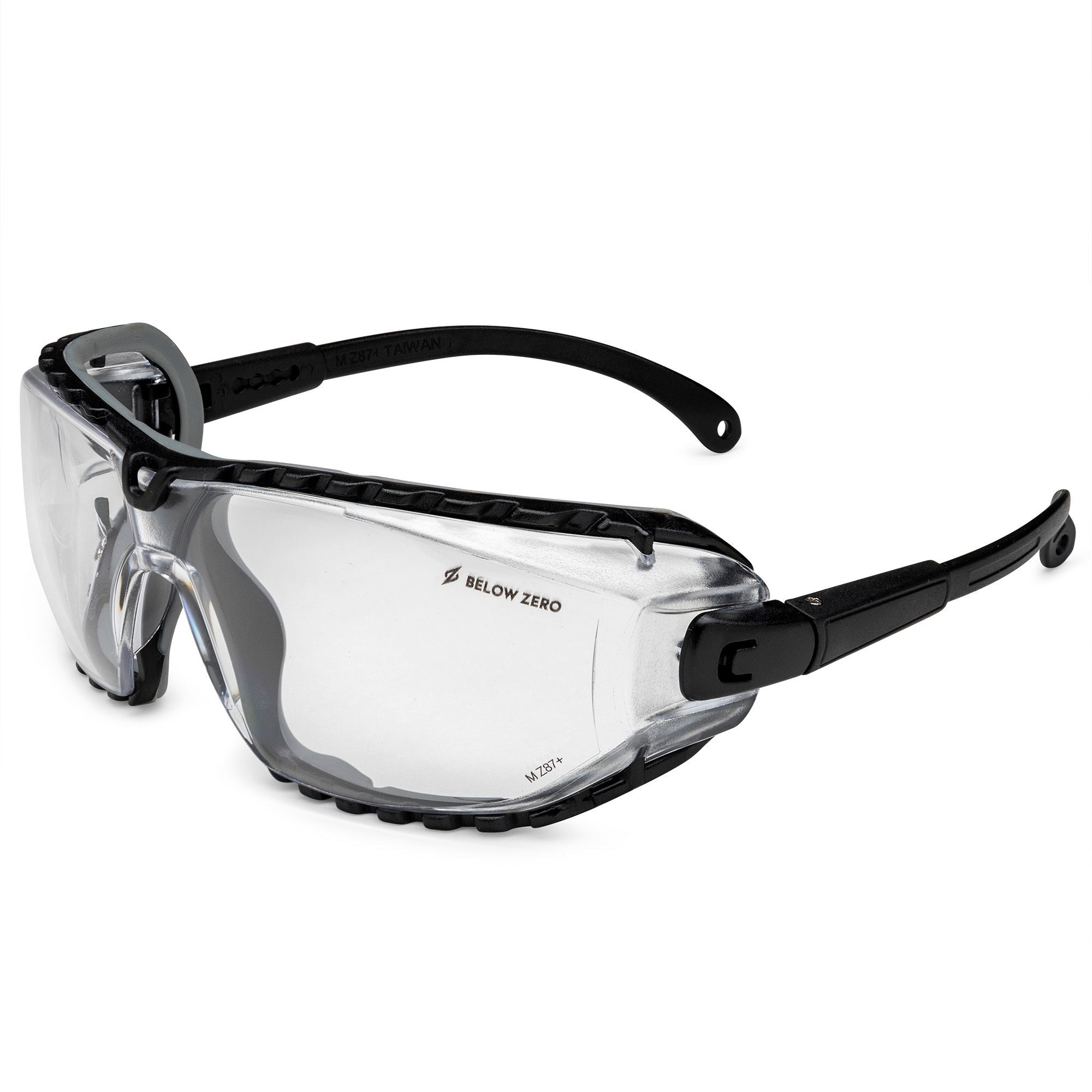 Below Zero Hearing Protection and Safety Glasses Case with Protection Glasses