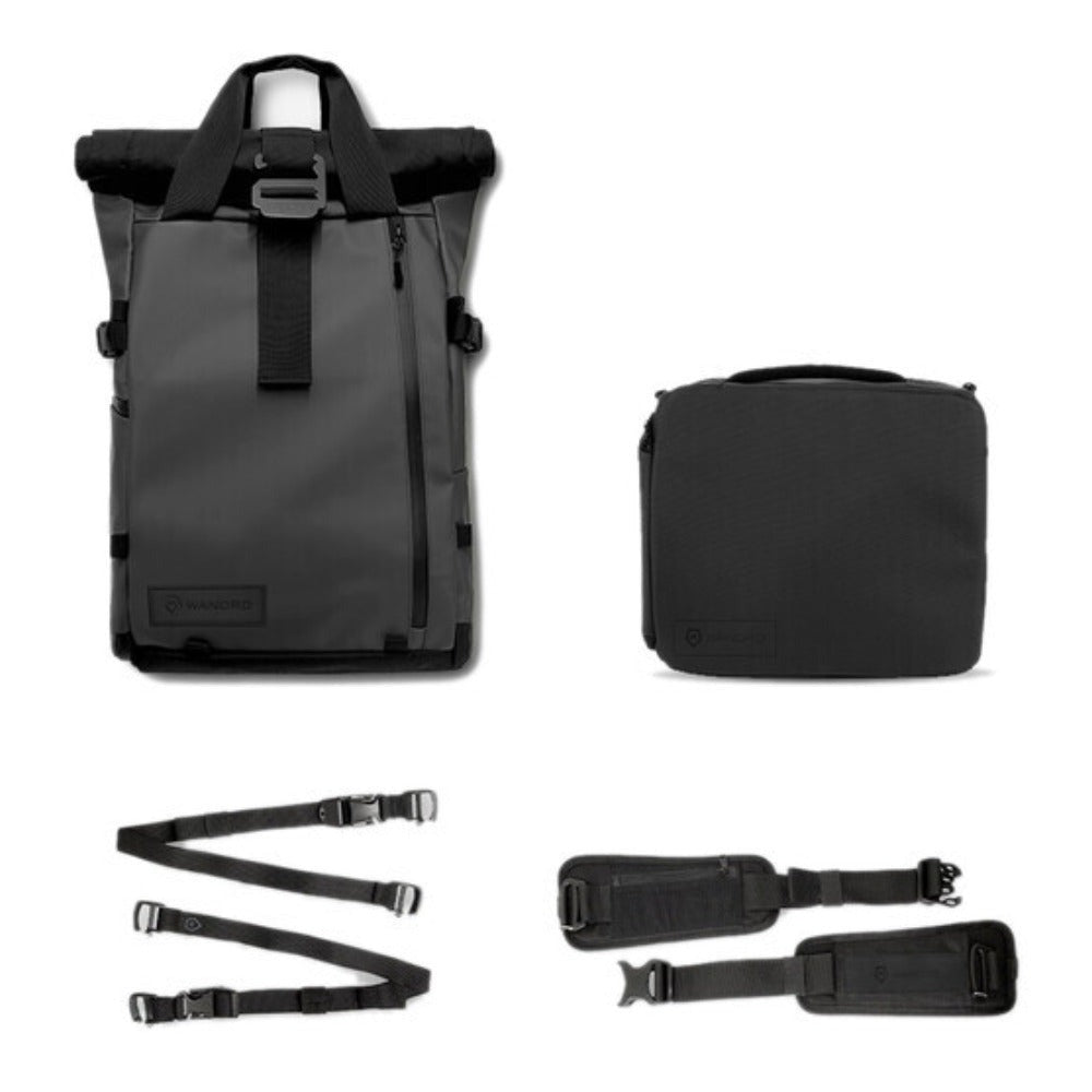 WANDRD PRVKE 31L Photo Bundle Backpack with Essential Plus Camera Cube (Black)