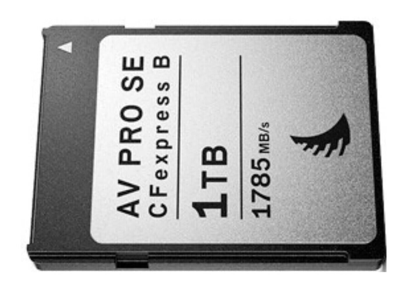 Angelbird AV PRO CFexpress B SE 1 TB Memory Card for 8K Plus Video Recording and 12K Photography