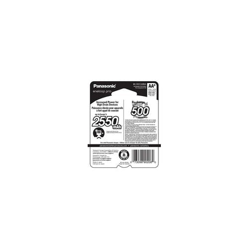 Panasonic Eneloop Pro AA Rechargeable Batteries (8-Pack)