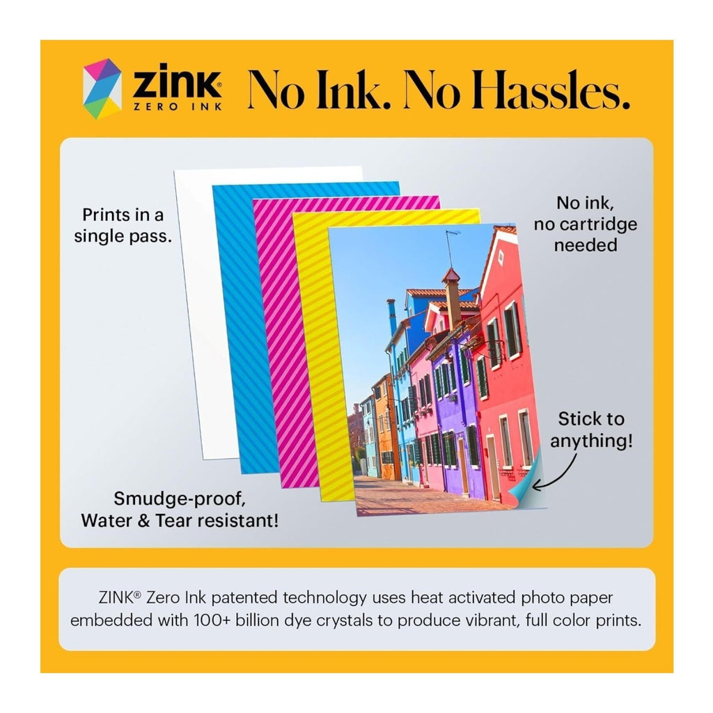 KODAK Smile+ Digital Instant Print Camera with Effect-changing Lens (Fuschia)