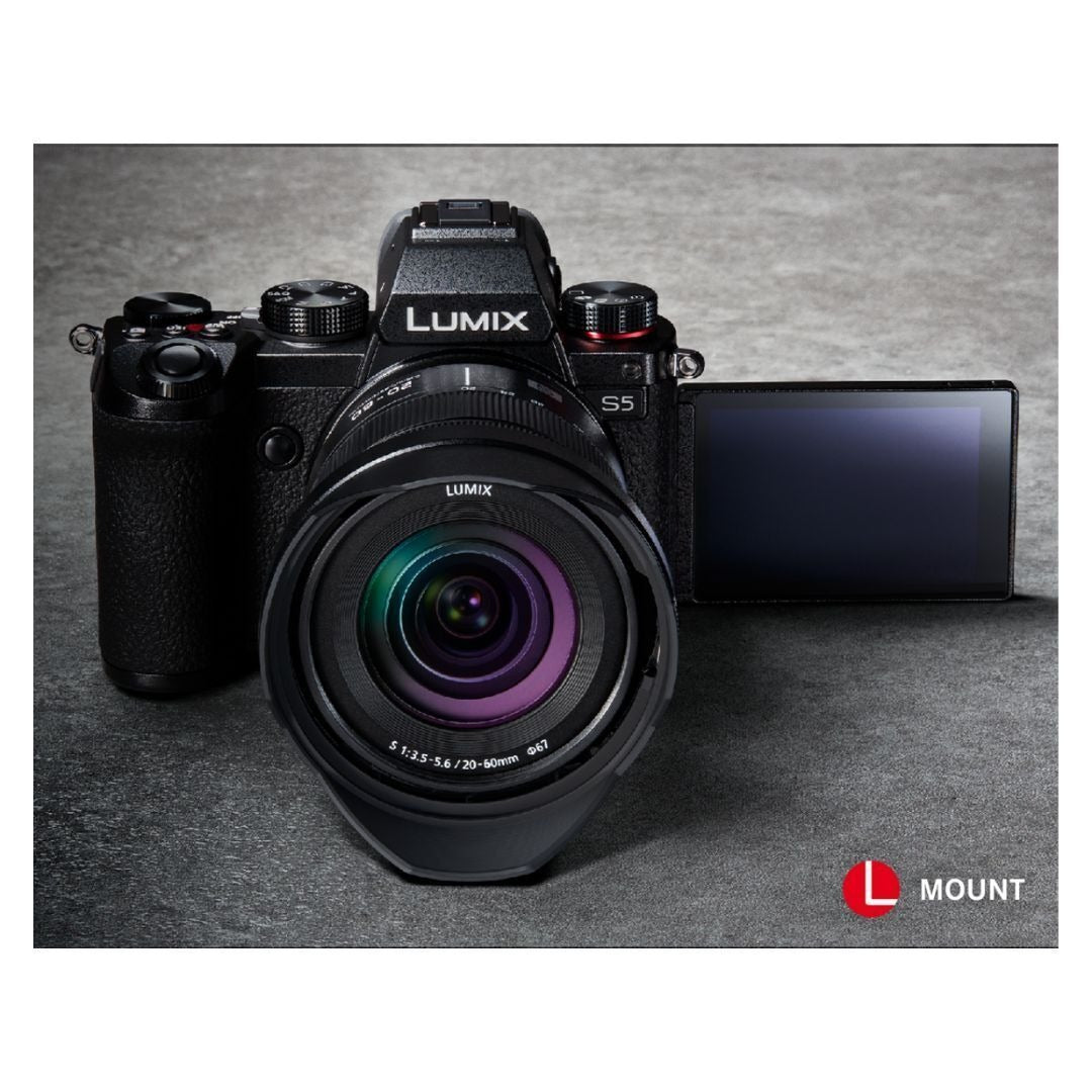 Panasonic LUMIX S5 Full-Frame Mirrorless Camera with 20-60mm Lens (Certified Refurbished)