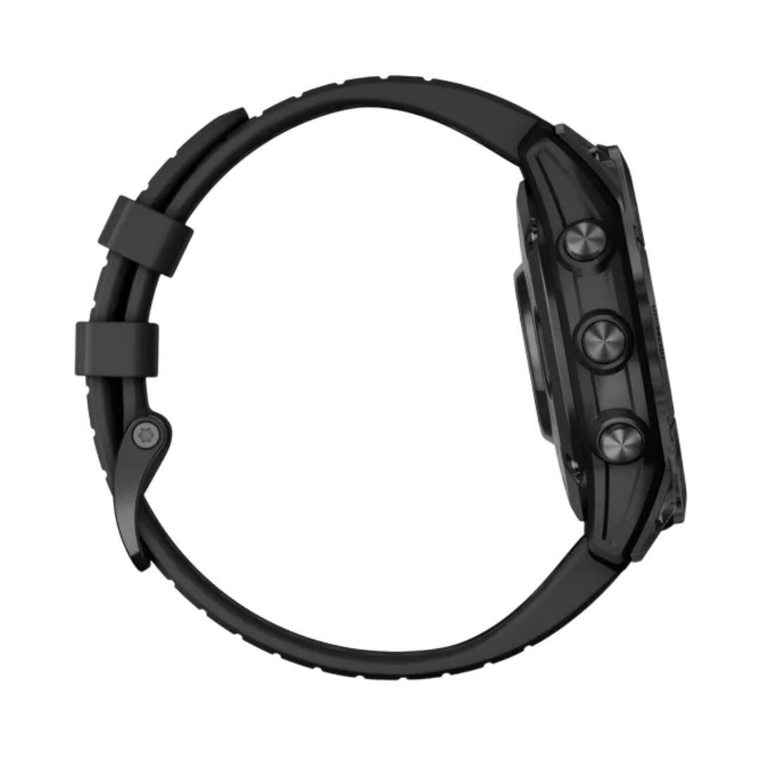 Garmin fenix 7 Pro 47mm Solar Edition Watch with Garmin Coach (Slate Gray with Black Band, No Wi-Fi)