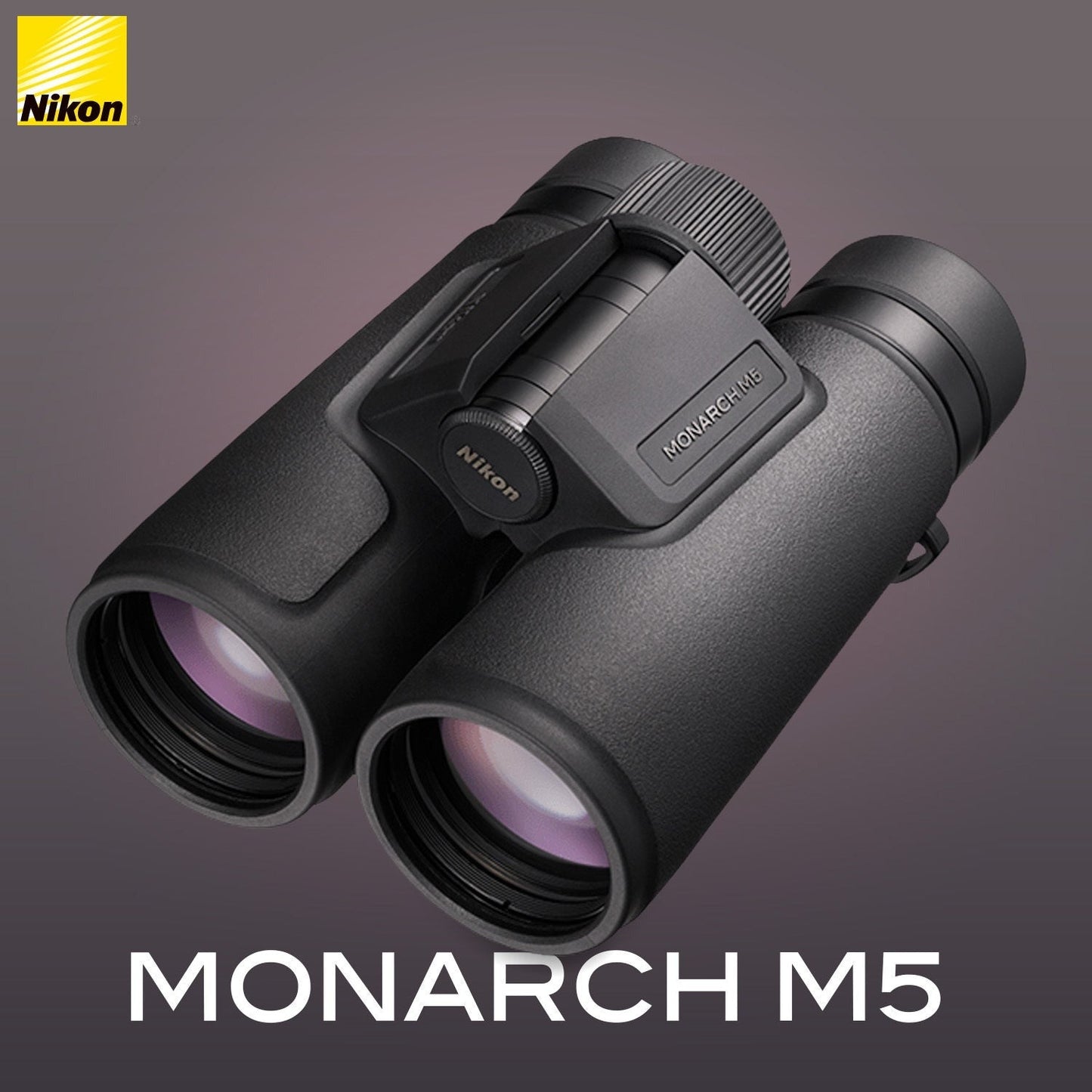 Nikon Monarch M5 12x42 Binoculars and Black Camera Shoulder Bag Bundle