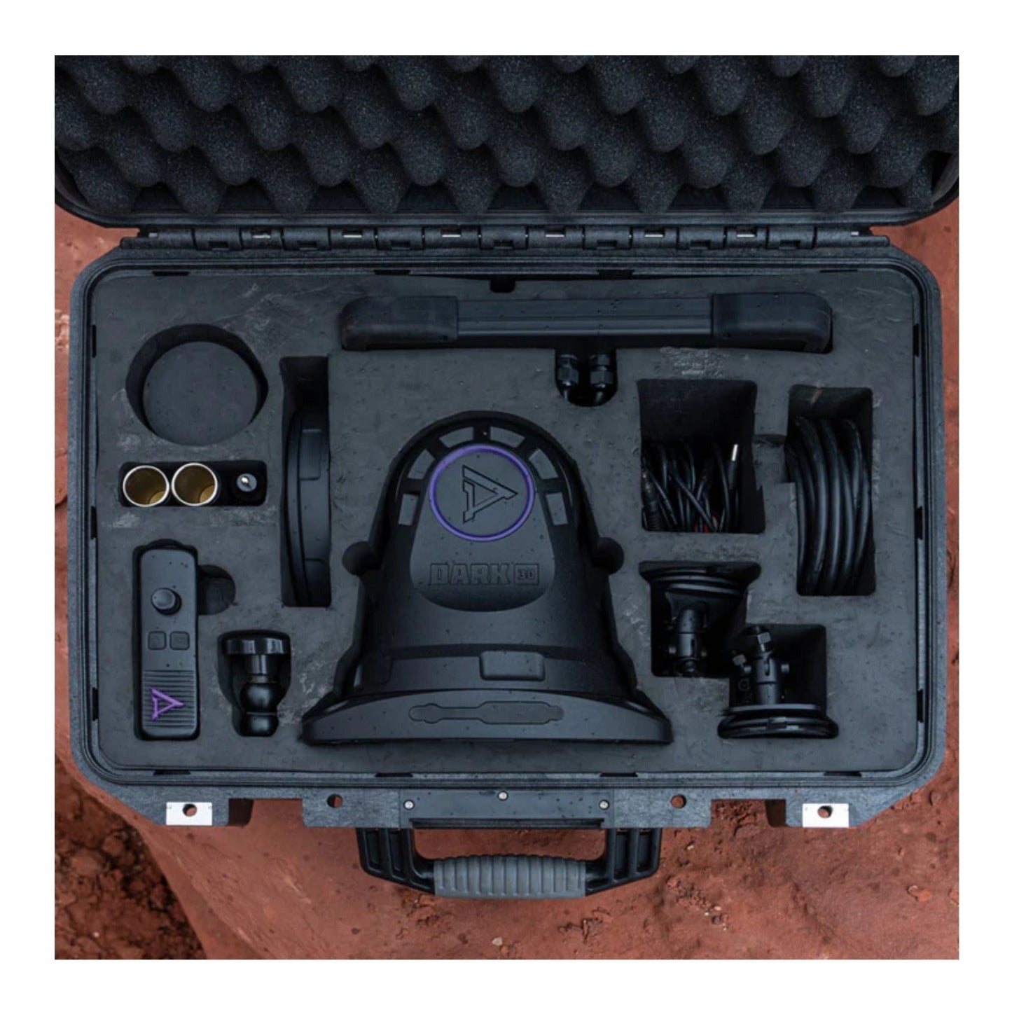 Dark30 Defiance 640 Thermal PTZ Camera with LCD Display and Accessories (Black)