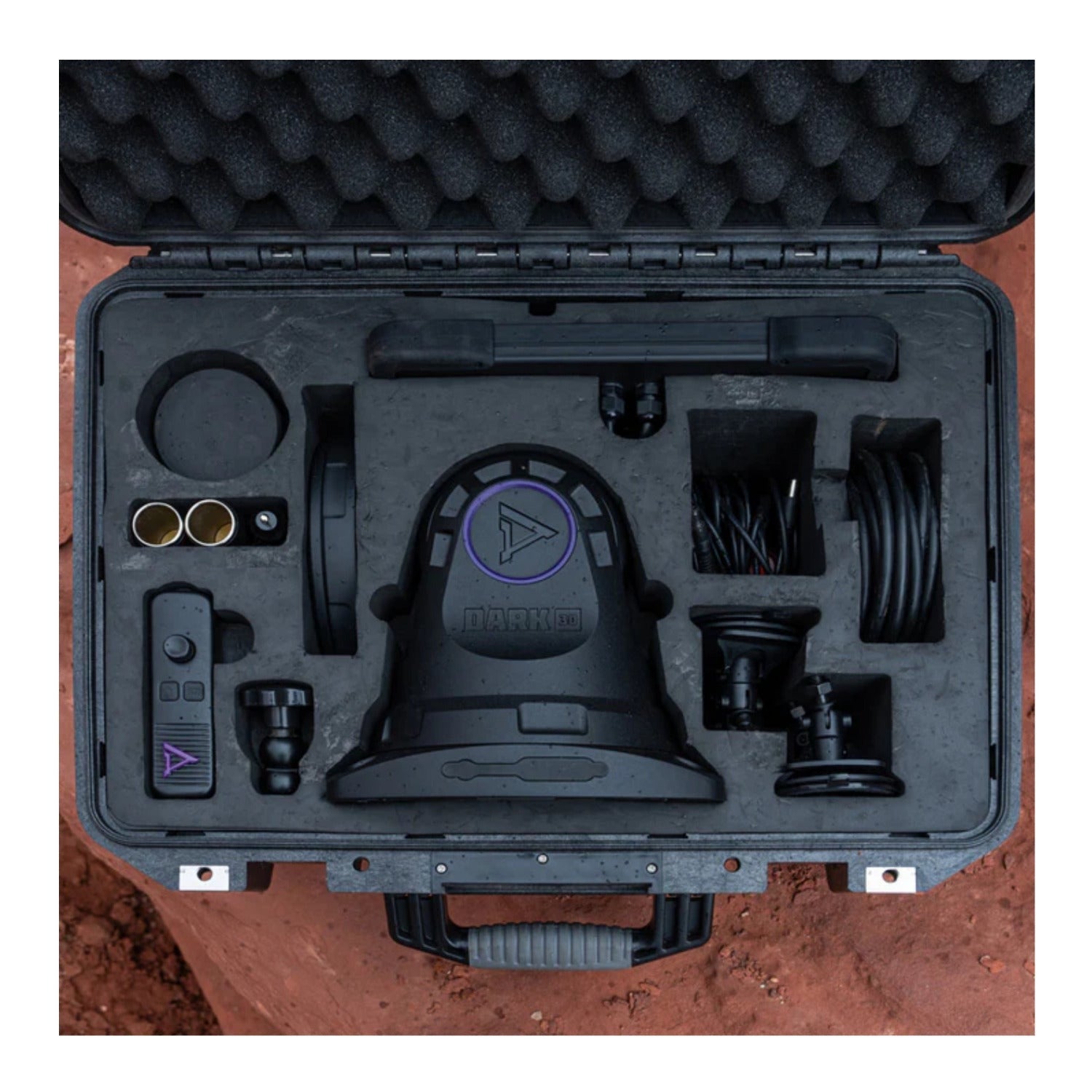Dark30 Defiance 640 Thermal PTZ Camera with LCD Display and Accessories (Black)