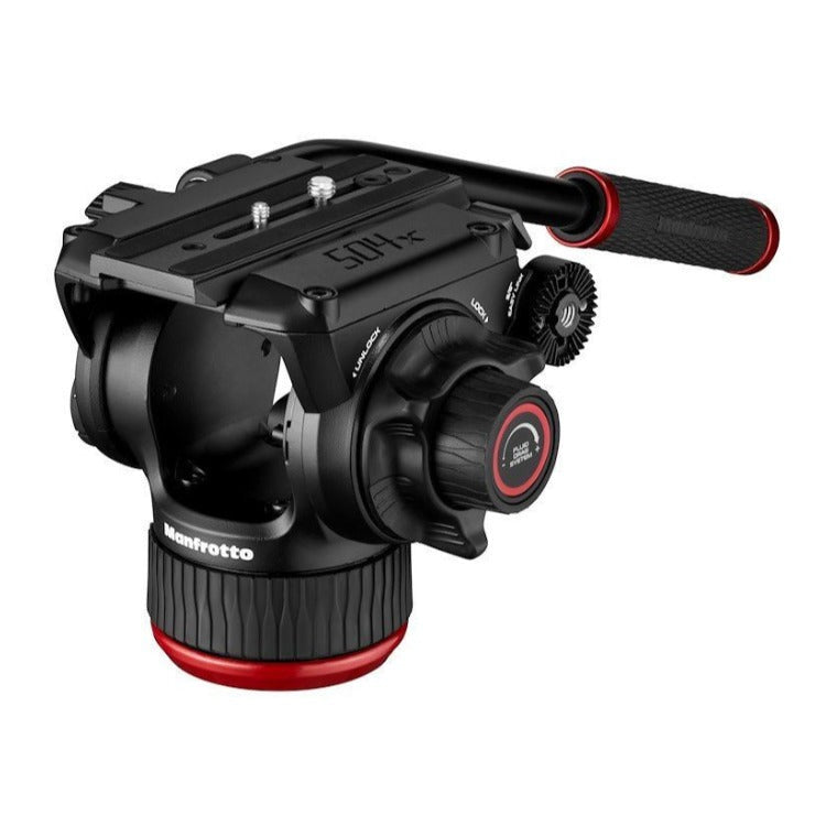 Manfrotto 504X Fluid Video Head with 635 FAST Single Carbon Leg