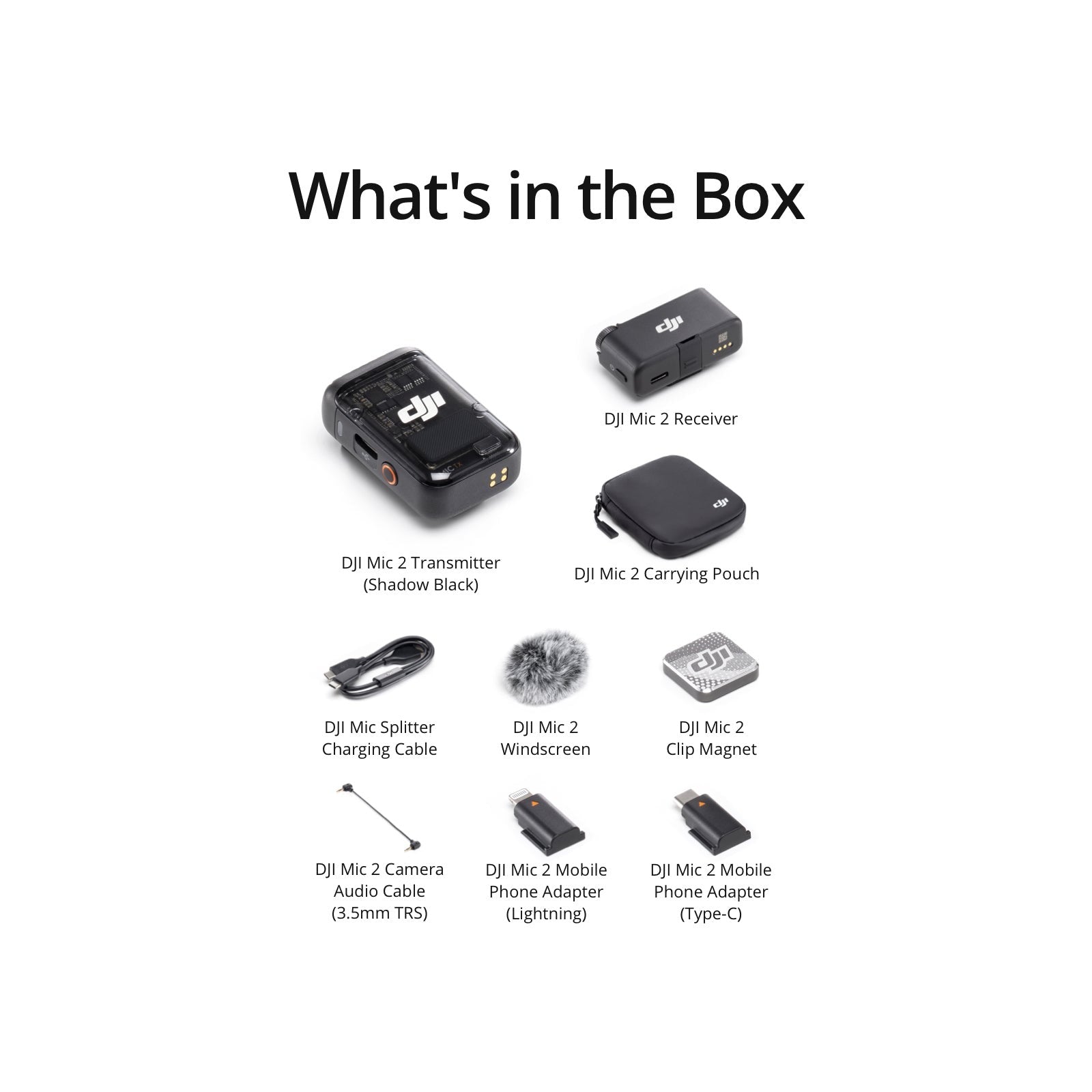 DJI Mic 2 DJI Mic 2 (1 TX + 1 RX)