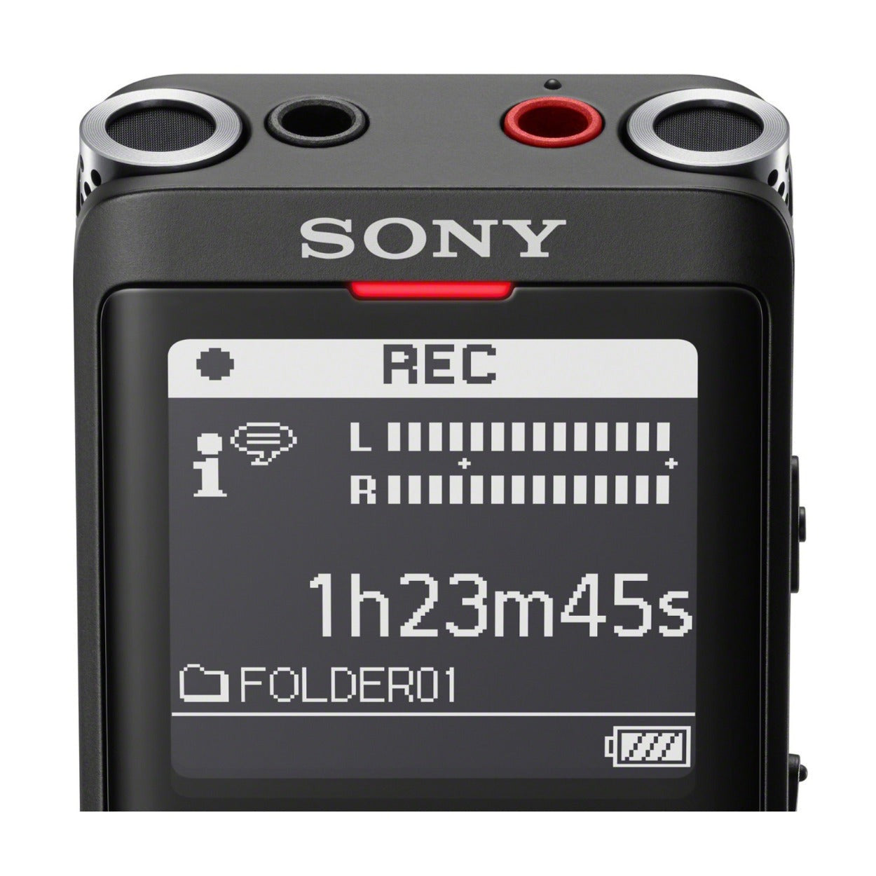 Sony ICD-UX570 Series UX570 Digital Voice Recorder (Black)